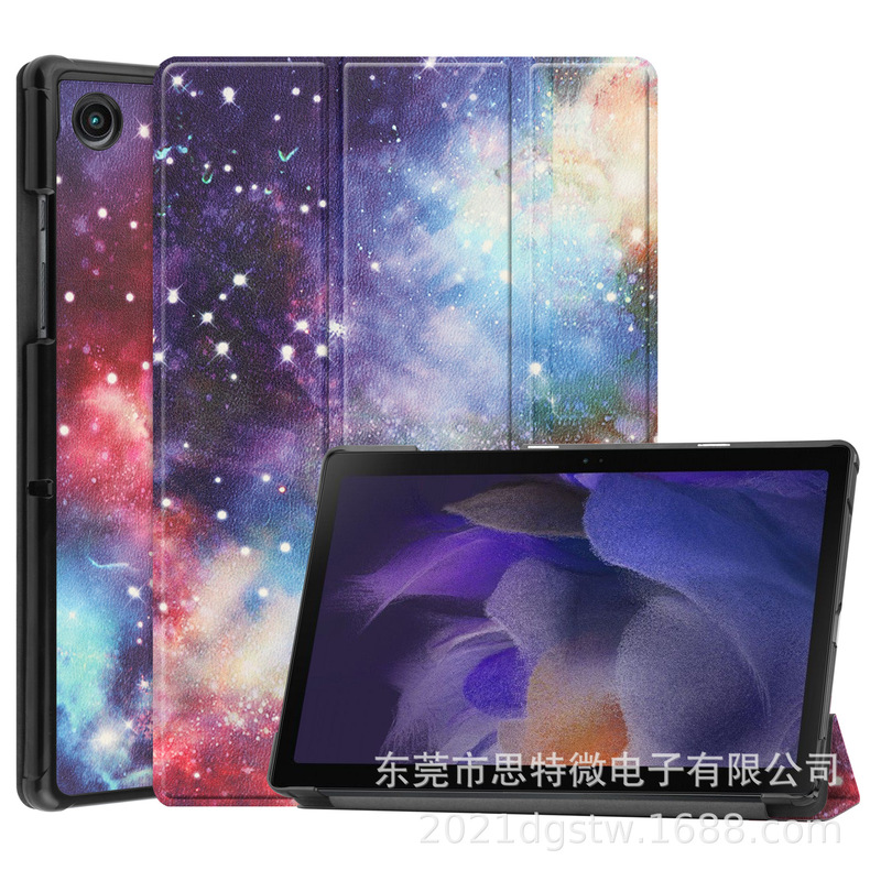 Suitable for Samsung Galaxy Tab A8 2021 Sm-X200 Protective Case S6 Tablet Leather Case S7+ Protective Case