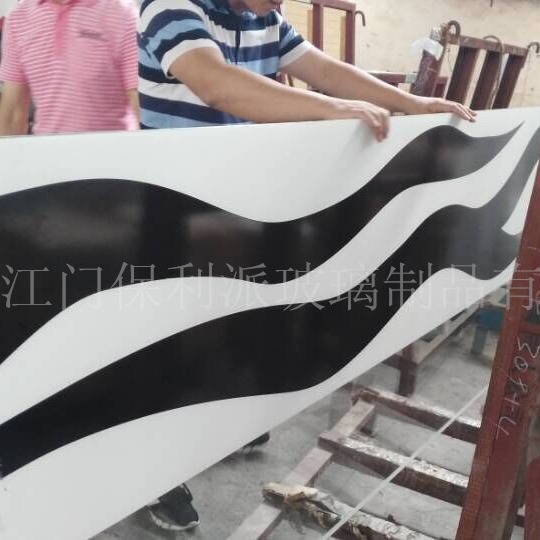 出口玻璃打印玻璃   6mm丝印玻璃 厨房挡板钢化玻璃 餐桌钢化玻璃