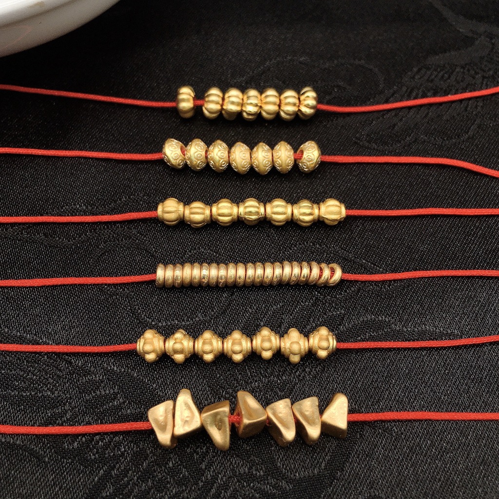 40g Weight Beads Jewelry Making Type 4.5mm, 5.3mm, 5.4mm Jewelry Making Size 100 PCS/Package 4.5mm 5.3mm 5.4mm Hole 1~1.9mm Alloy Solid Color DIY Jewelry Accessories Beads