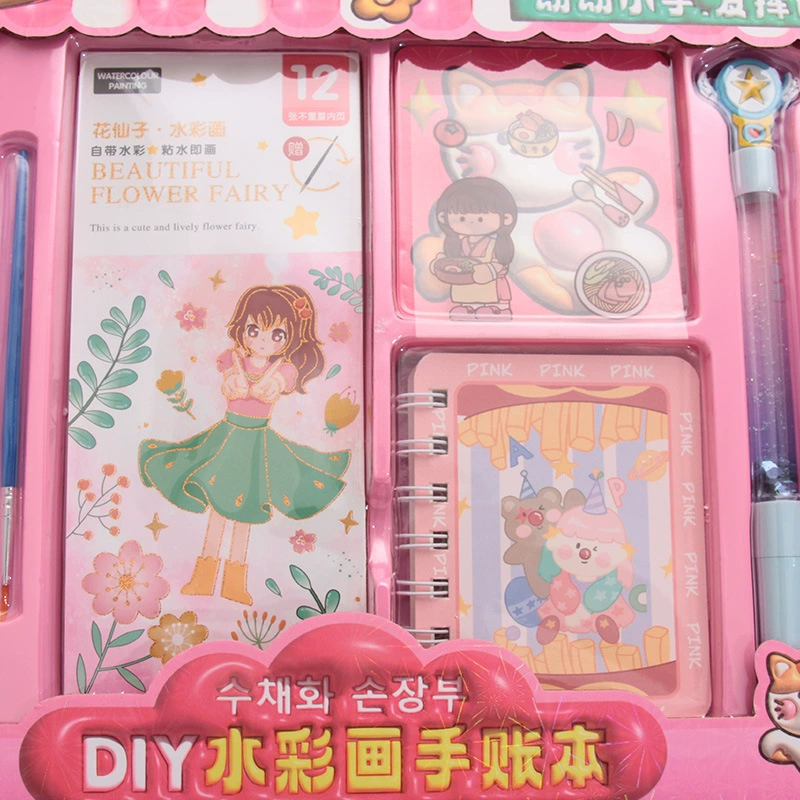 Toy, gift box, doll, set for kindergarten, Birthday gift, training