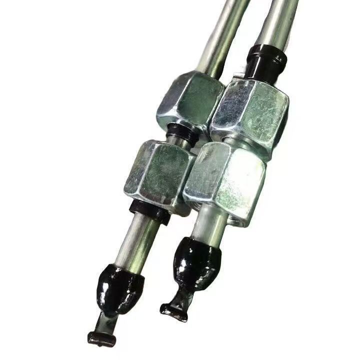 Xichai Yuchai Engine Straight High-Pressure Oil Pipe Diesel Engine Fuel Injection Pump Fuel Injector Fuel Line Spare Parts