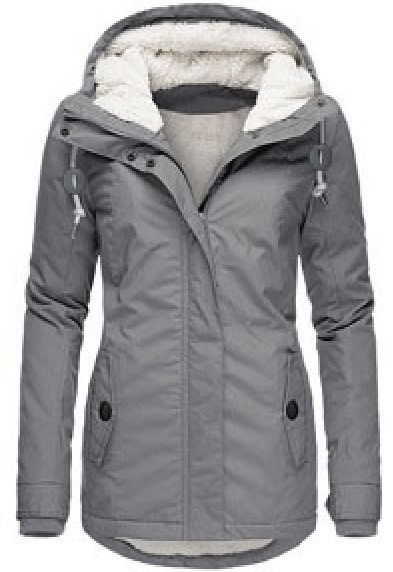 [al contado el mismo día] ropa de algodón transfronteriza europa, Estados unidos, otoño e invierno nuevas chaquetas de mujer, chaquetas de desplazamiento de media y larga duración más chaquetas de terciopelo image 17