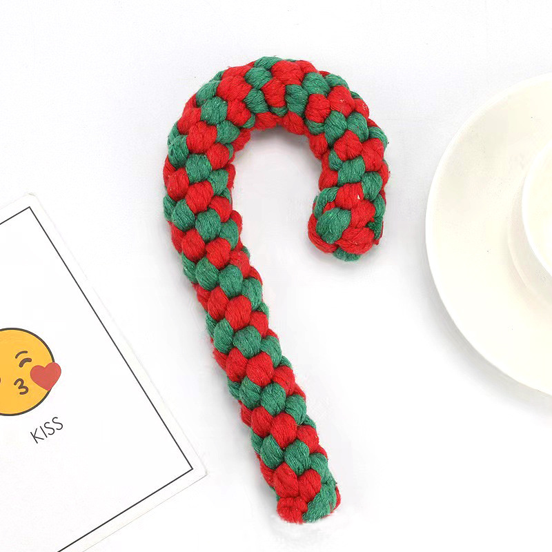 빨간색과 녹색 목발 90g20cm