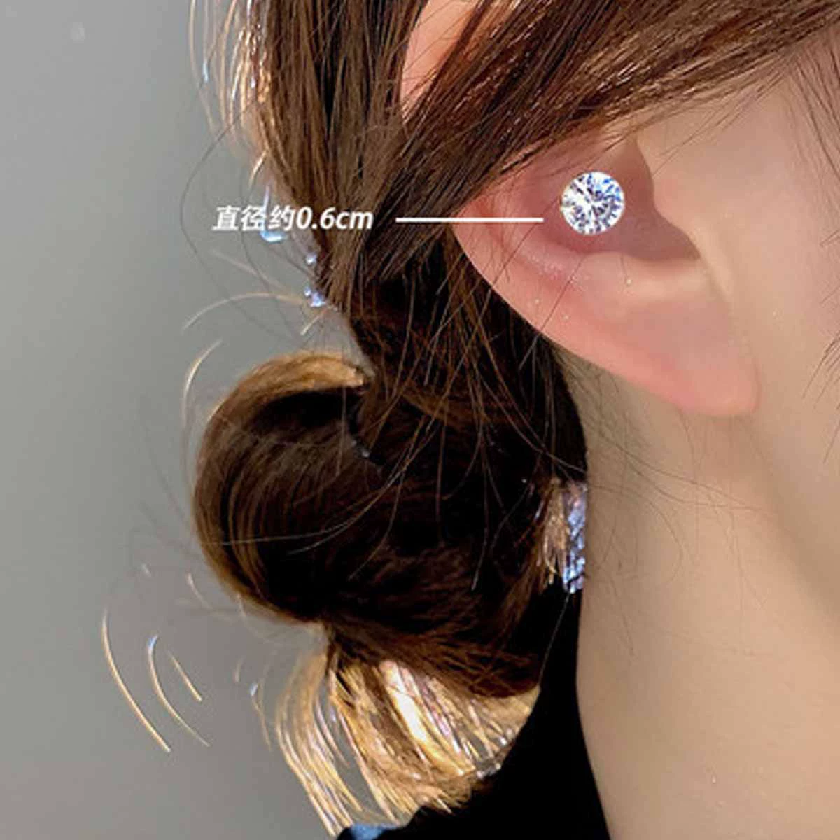 Earrings, strong magnet, no pierced ears