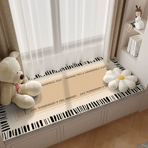 Bay window mat window sill mat universal ins style balcony mat bay window sill decoration tatami thickened cushion blanket for all seasons