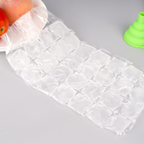 Ice bag manufacturers directly supply self-sealing ice bags, disposable ice tray bags, water-filled ice-making fresh-keeping bags, 10 pieces/pack