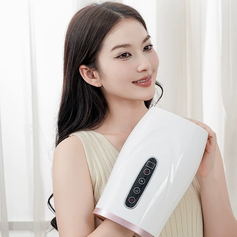 Массажер для рук, устройство для снятия онемения запястий и суставов пальцев, прибор для терапии с воздушными подушками и подогревом.