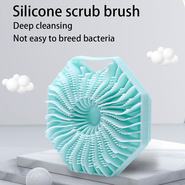 Silicone handheld ecological massager