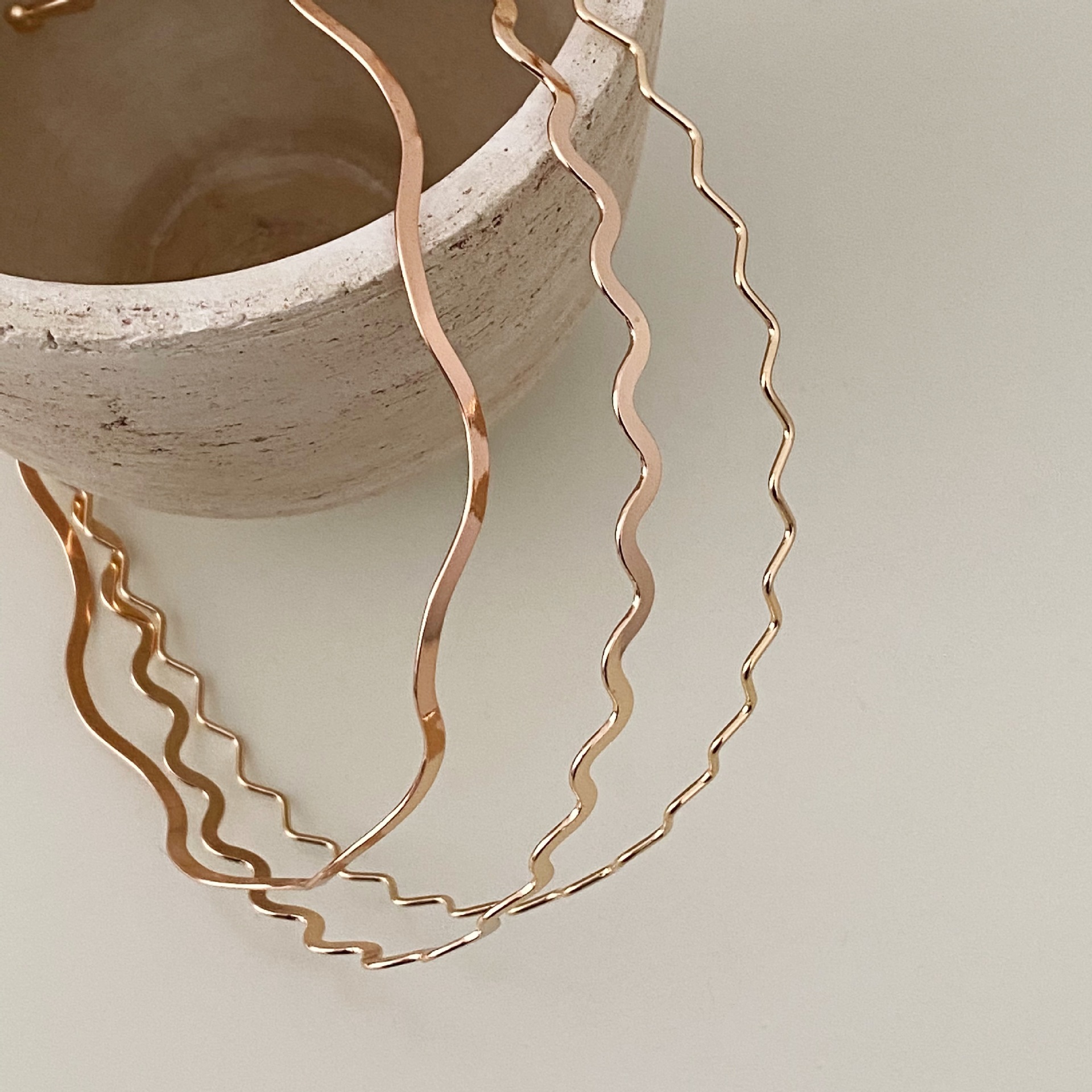 Hair Band Hair Accessories Type Daily Occasion Simple Style U Shape Metal Hair Band