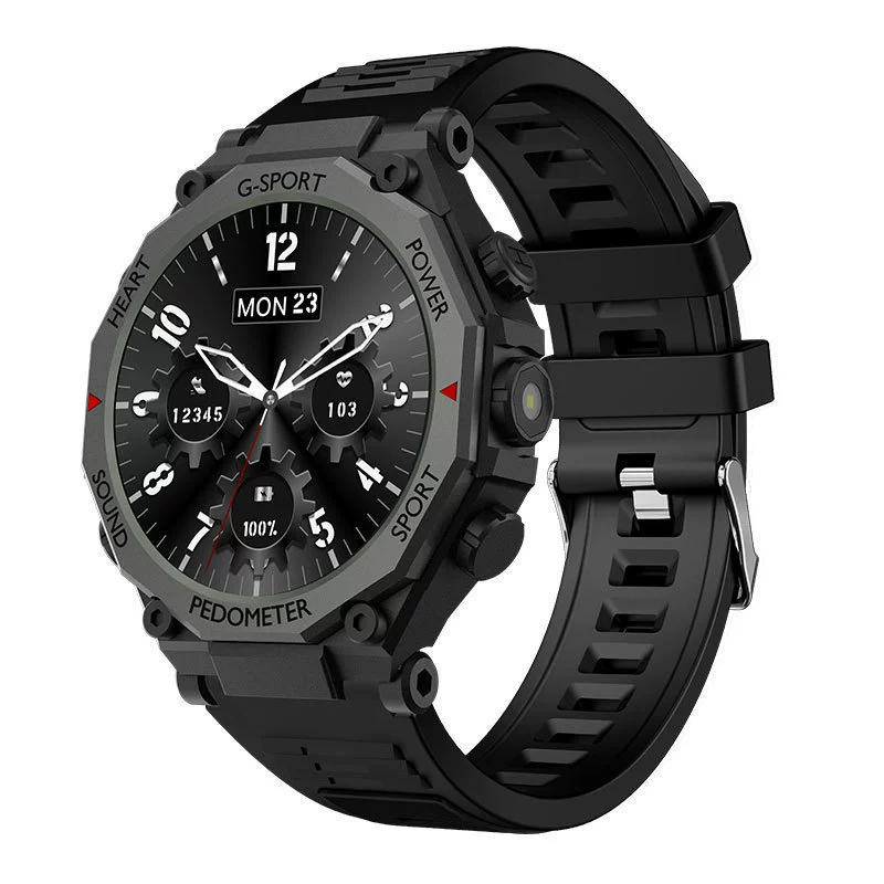 Браслет Pro, манёвренный фонарик, Bluetooth, отслеживает пульс, контролирует уровень кислорода