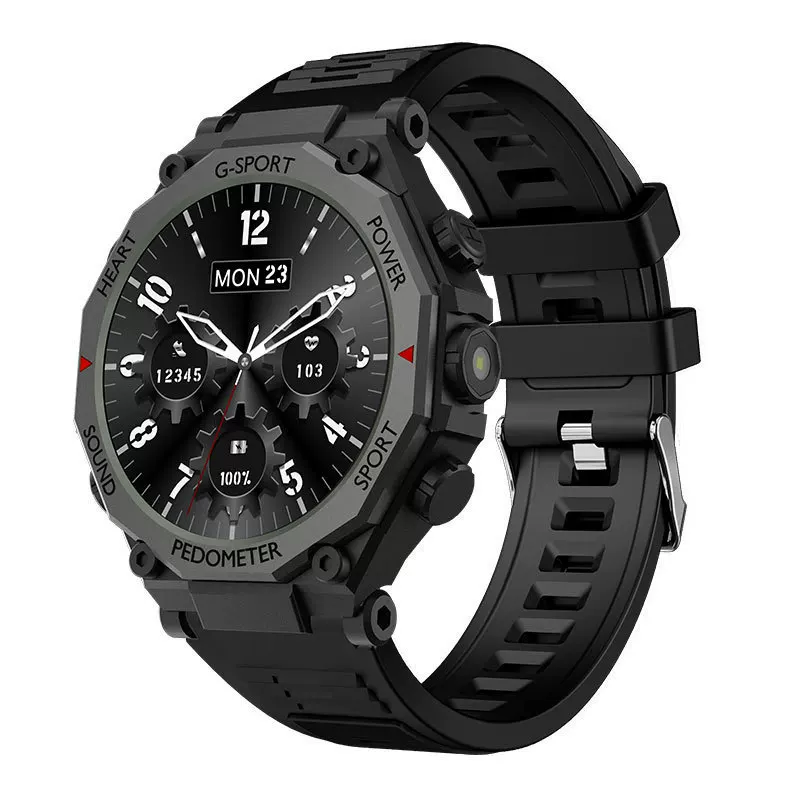 Браслет Pro, манёвренный фонарик, Bluetooth, отслеживает пульс, контролирует уровень кислорода