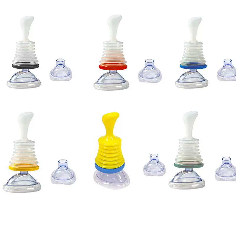 Choking Emergency Device呼吸训练器窒息急救援面罩人工心肺装置