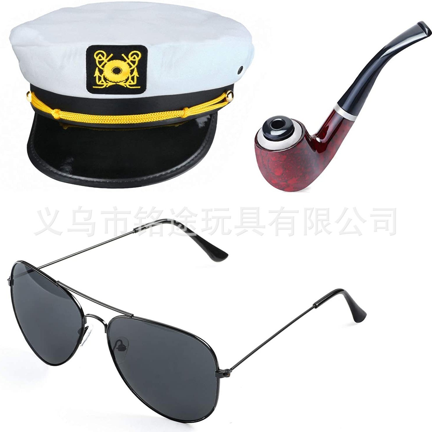 Fiesta festiva cosplay policía esposado vestido de actuación cosplay caña de humo marinero azafata azafata