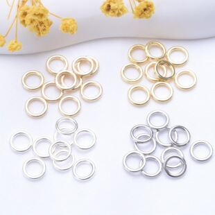 ��ɫ18K���� �o�p϶��Ȧ��������~Ȧ DIY��β��朶���B��Ȧ����