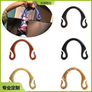 Manufacturer's Classy Professional Customized Semi-Circular Plastic Handle Resin Handle Hand-Held Handle Woven Bag Hand-Held Customized Model