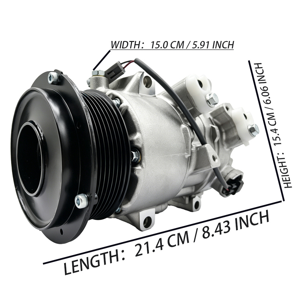 Compatible with 2009-2010 Corolla 1.8L inline four-cylinder 6SEU14C OE 88310-2F030
