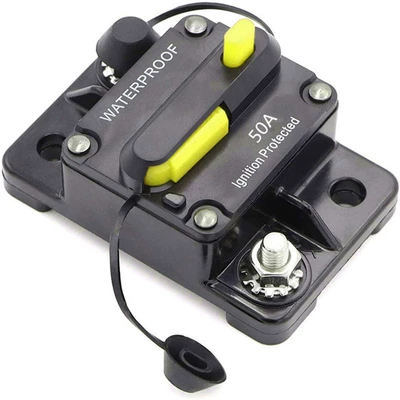 Other Car Modifications Automatic Circuit Breaker Protection Recoverable - yellow-50a