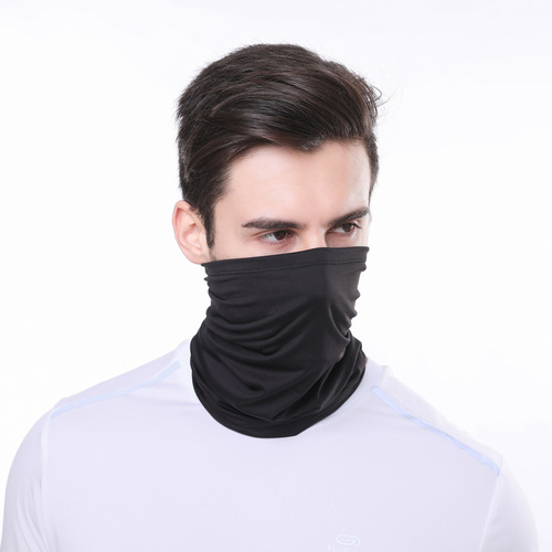 Cross-border sun protection ice silk scarf outdoor cycling mask sports breathable scarf fishing mountaineering motorcycle magic face towel