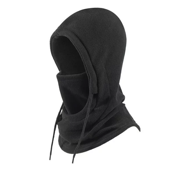 Warm Hat for Winter Cycling, Windproof Face Mask, Fleece Neck Gaiter, Integrated Electric Bike Mask, Scarf, and Hat