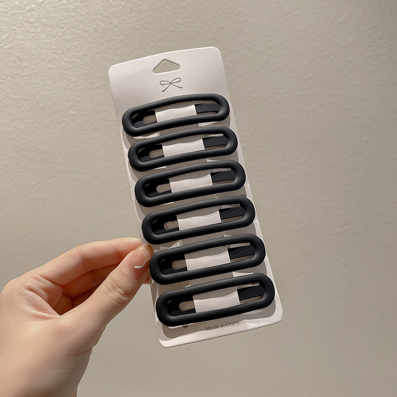 Nuevo frente flequillos Lado de horquilla roto clip de pelo tocado lindo exquisito BB clip trasero cabeza horquilla accesorios para el cabello femenino