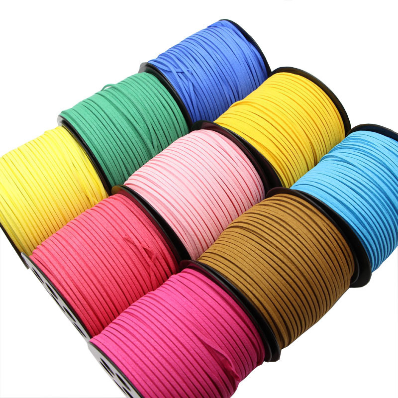 Small Wholesale Korean Velvet Leather Cord DIY Jewelry Accessories Double-Sided Velvet Strip Cowhide Cord with Microfiber Edging Small Wholesale Korean Velvet Leather Cord DIY Jewelry Accessories Double-Sided Velvet Strip Cowhide Cord with Microfiber Edging