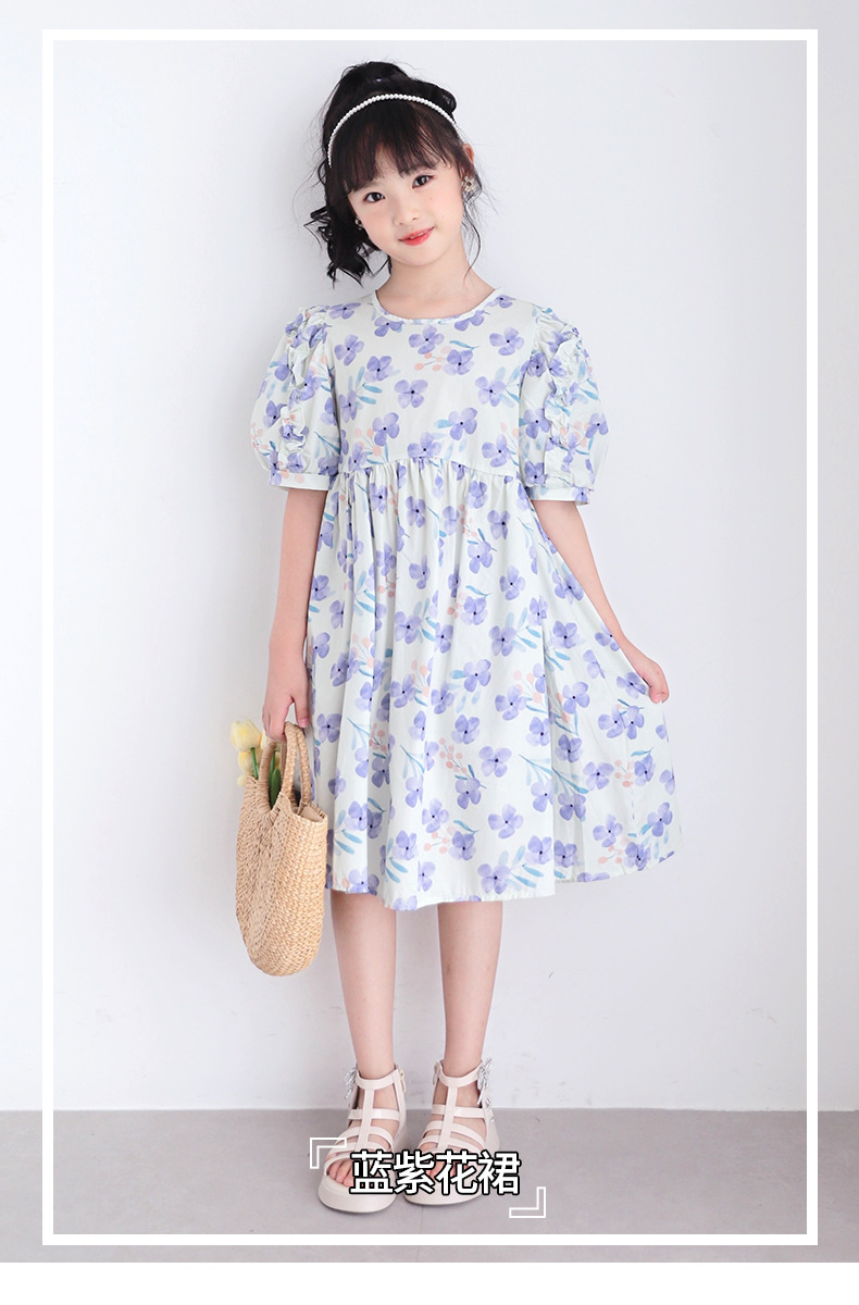 紫色花朵连衣裙-双景_01