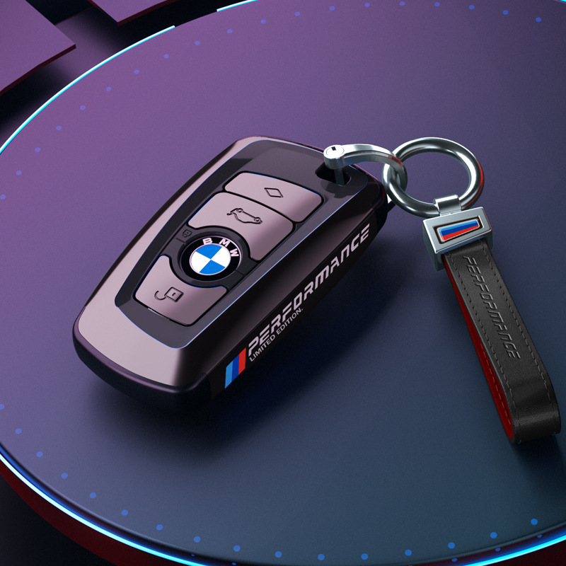 전기 도금 사각 총 블랙 + 실버 가죽 로프 버클