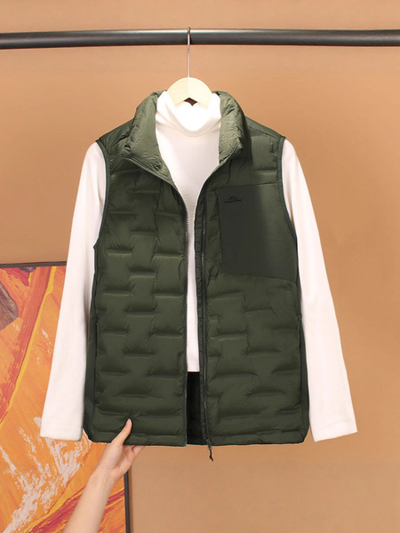 Vest with down