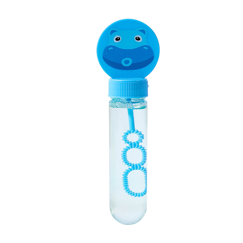Cartoon Bubble Stick Animal Mini Portable Bubble-blowing Toy Children's Bubble Water Kindergarten Gift Stall