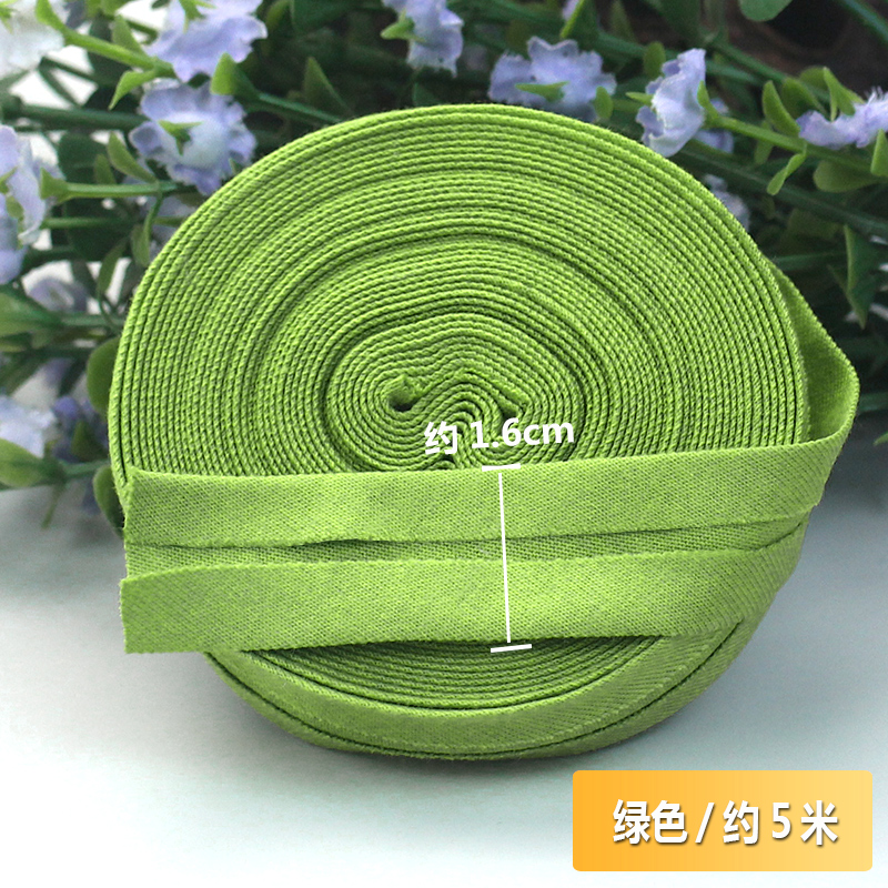 Banda de bordes de tela de borde rodante ropa de bebé tela de sudor algodón accesorios de punto elástico no quemado decoración de bebé cerradura Vance