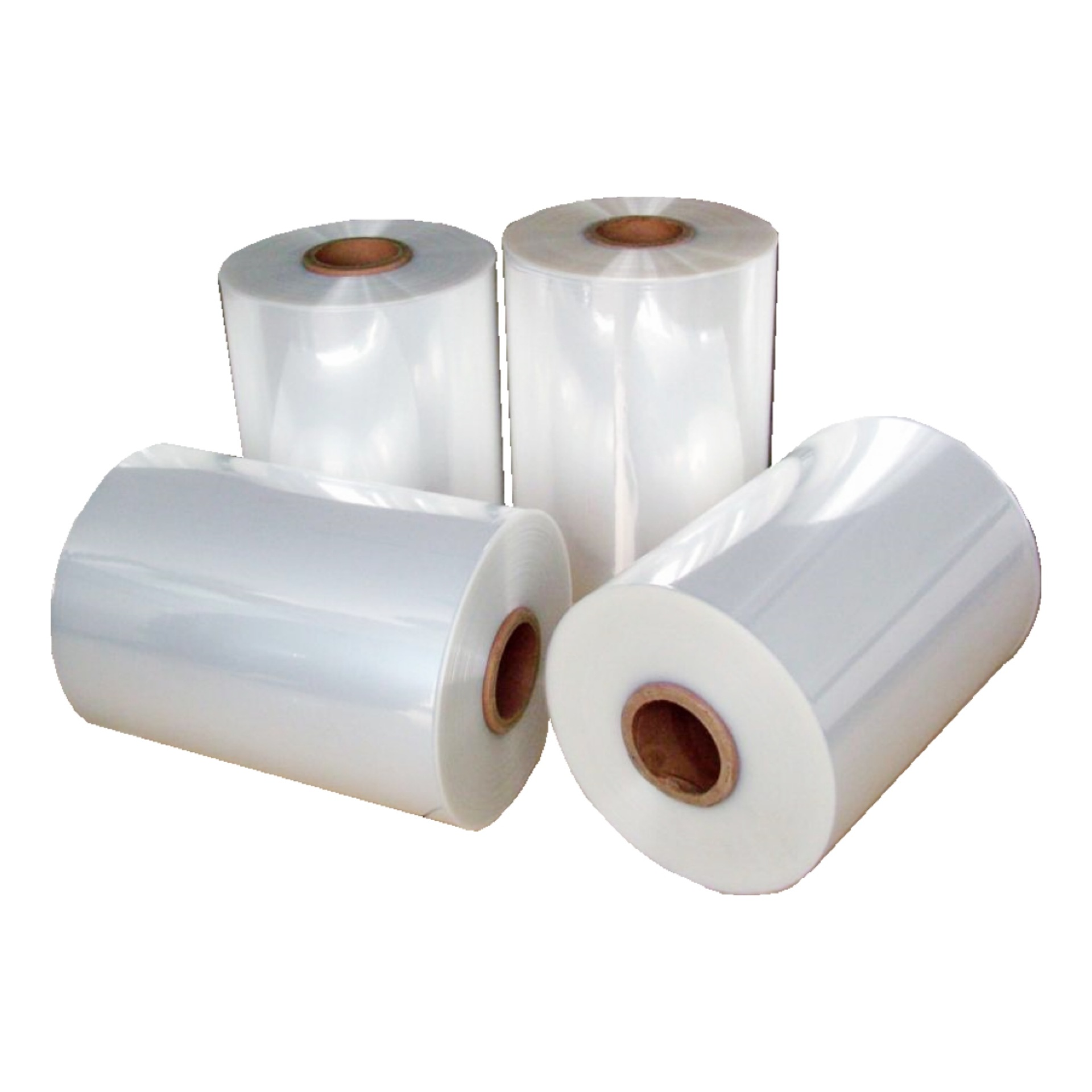 Película retráctil de PVC para embalaje, bolsas retráctiles transparentes altamente flexibles, película retráctil de embalaje con liberación rápida de aire