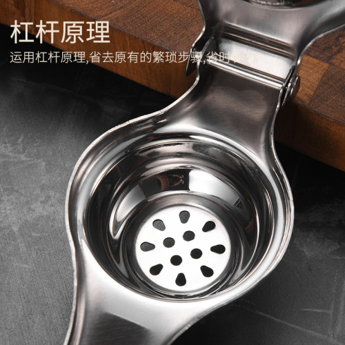 304 stainless steel lemon clip thickened household convenient manual juicer kitchen tool fruit juicer
