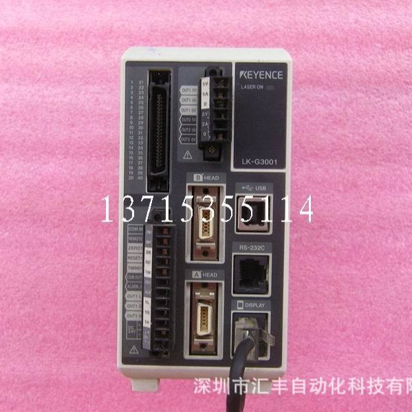 KEYENCE基恩士激光位移传感器 LK-G3001 LK-GD500控制面板