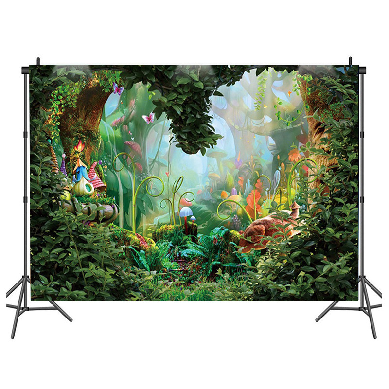 Spring background for photography fairy tale wonderland fantastic background Fantasy Forest jungle mushroom background decoration Spring background for photography fairy tale wonderland fantastic background Fantasy Forest jungle mushroom background decoration