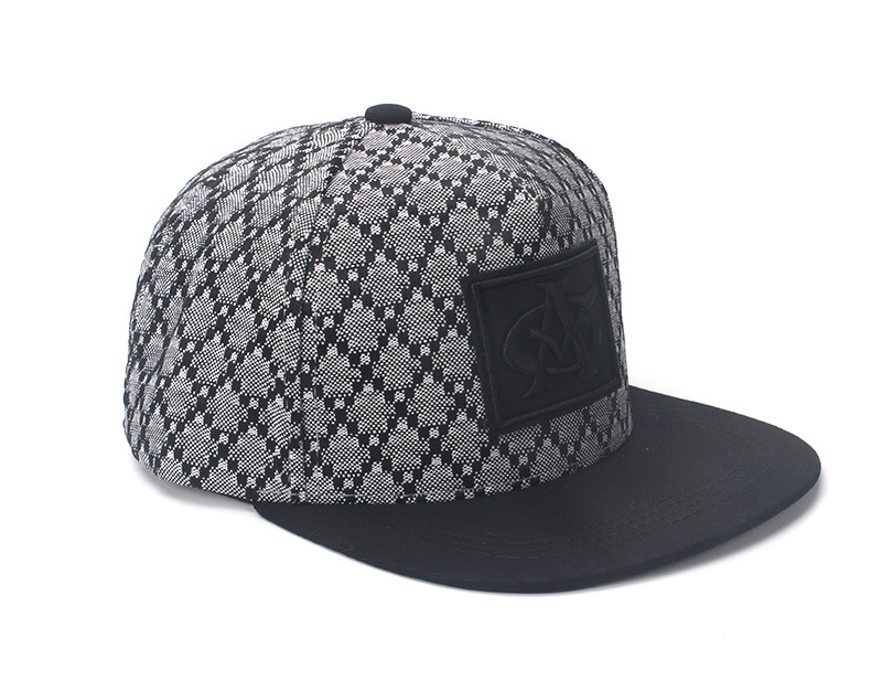 Flat brim baseball cap voor dames en heren hip hop zonnehoed_voghion.com