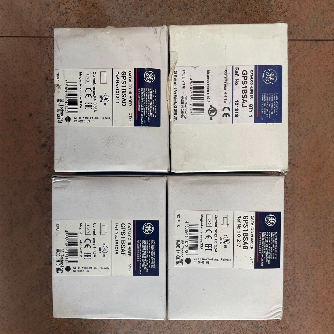 美国通用马达断路器GPS1BSAJ 4-6.3A ；GPS1BSAG 1.6-2.5A； GPS1
