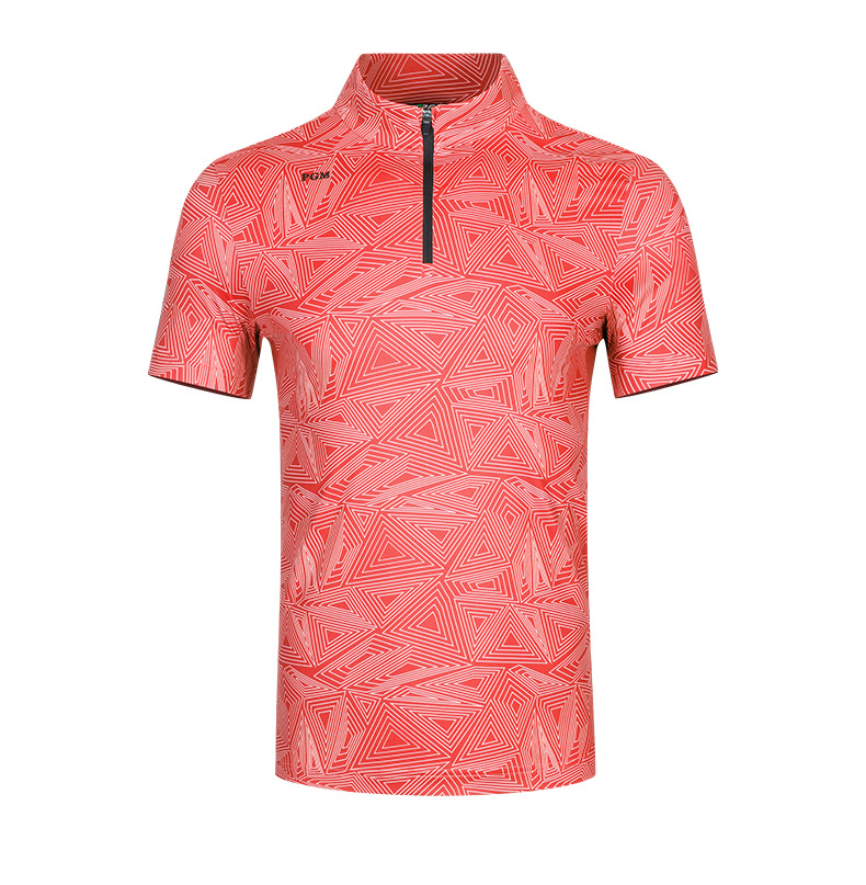 Áo thun nam golf ngắn tay vải thể thao co giãn PGM — YF394 màu trắng, YF394 màu xanh, YF394 Màu Đỏ chi tiết 18
