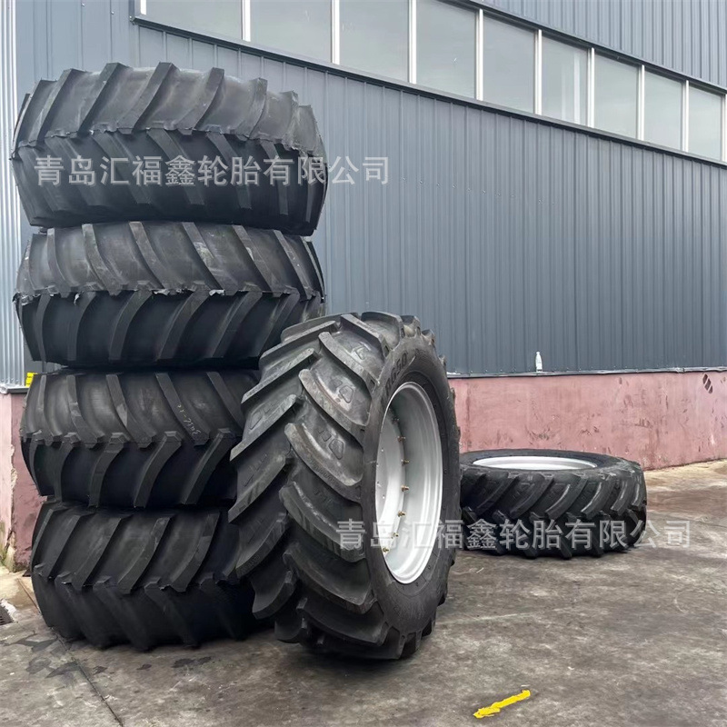 出/批欧豹2204雷沃2104改装子午线胎650/65R38540/65R28配套钢圈