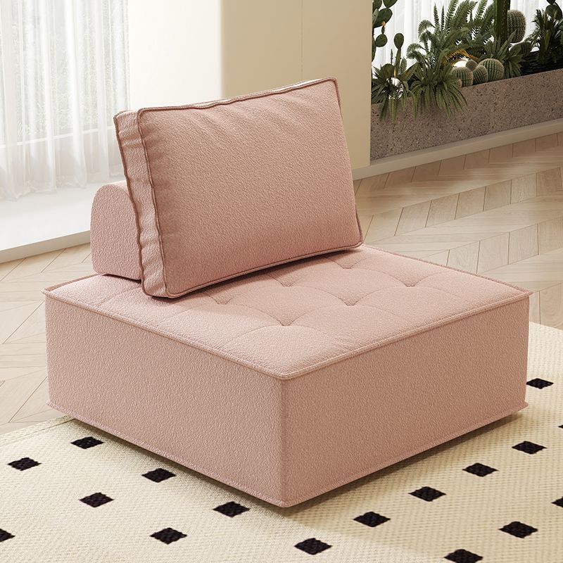 Bloqueo de tofu pequeño tipo de casa de alquiler dormitorio tatami estilo japonés una sola persona red red casual sofá de tela de tela de tela combinado