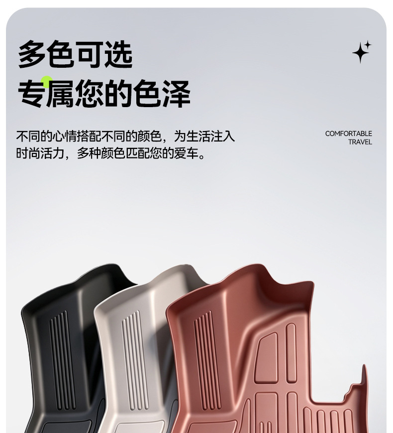 Suitable for Xpeng GX floor mats TPE2026 new model car interior floor mat modification accessories carpet supplies collection