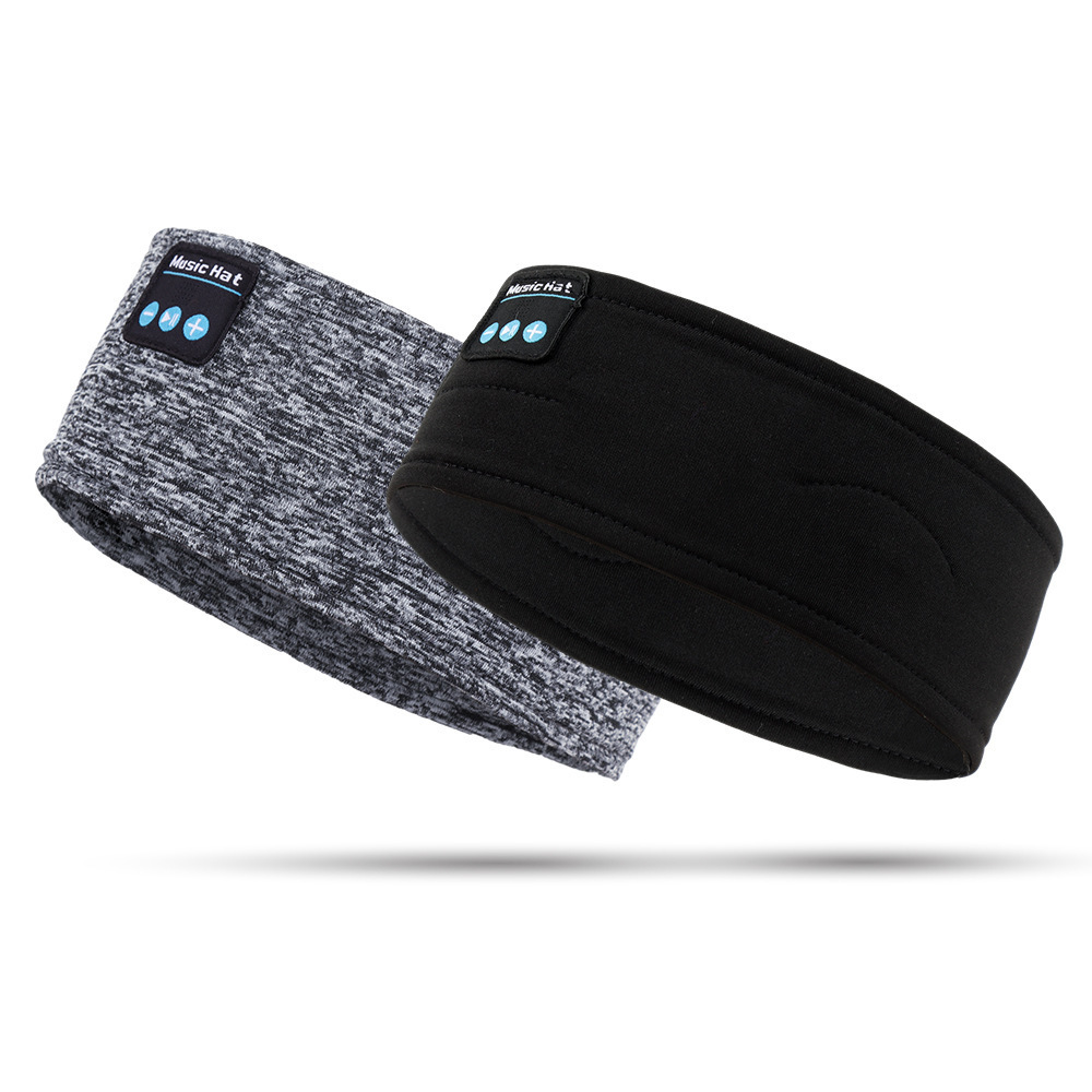 Cross-border sports headband with USB charging, wireless Bluetooth music, phone call capability, casual breathable headband, anti-sweat, suitable for sleeping