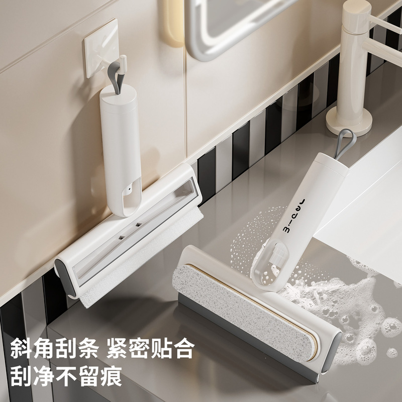 [Original] Window Net Brush, No-Disassembly Cleaning Tool for Windows, High-Rise Double-Sided Brush, Glass Scraper, Screen Brush