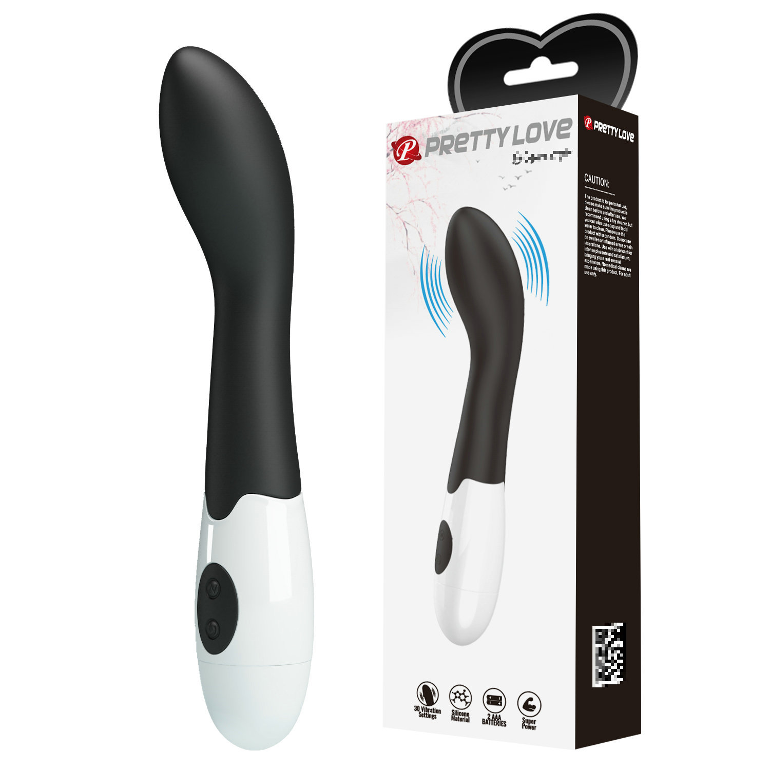 Pleasure Party Silicone For Women 30 Frequency Vibrating Wand Adult Sex Toy BI-014220_voghion.com