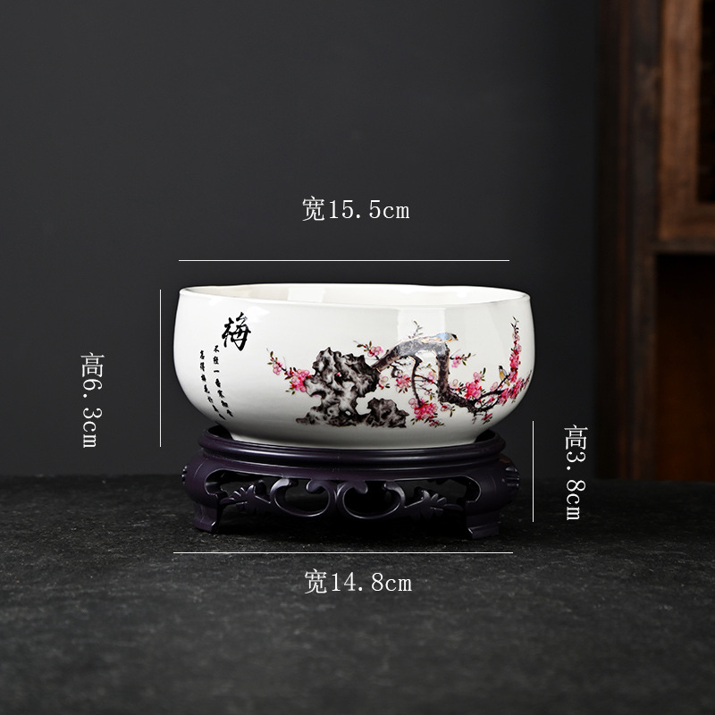 Cuenco de nenúfares, flores de cobre, macetas especiales con paletas, utensilios hidropónicos de cerámica, macetas grandes para el hogar, liquidación al por mayor