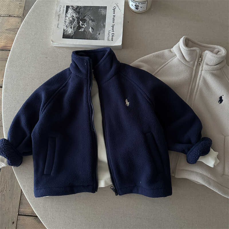 奶油家25秋冬款儿童棉服冬男童夹棉潮牌外套宝宝洋气保暖棉衣跨境|undefined