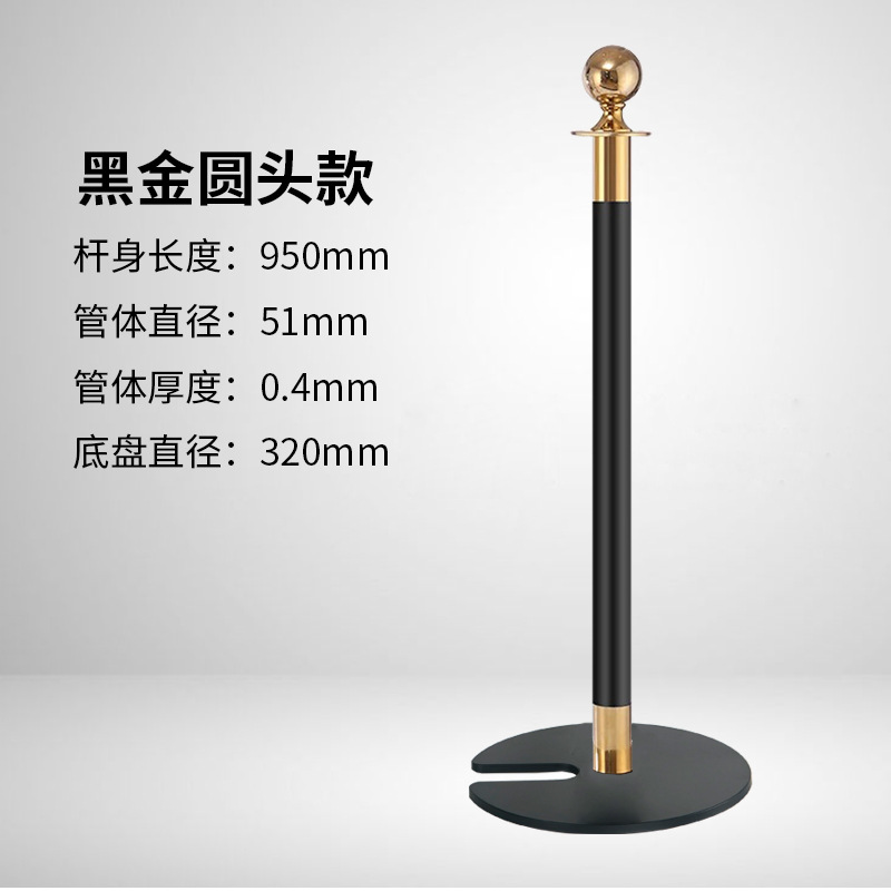 barra de conserjería hotel cuerda de un metro barandilla de alambre de acero inoxidable aislamiento banda de cola barandilla valla de bienvenida columna