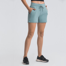 欧美新款瑜伽裤宽松防走光运动休闲瑜伽健身短裤跑步健身裤DK080