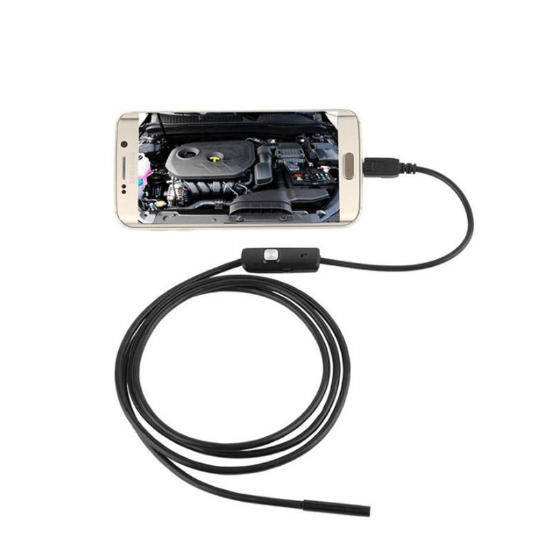5,5mm/7mm андроид мобильный телефон эндоскоп 130w HD промышленный трубопровод автомонтаж эндоскоп 1-X20