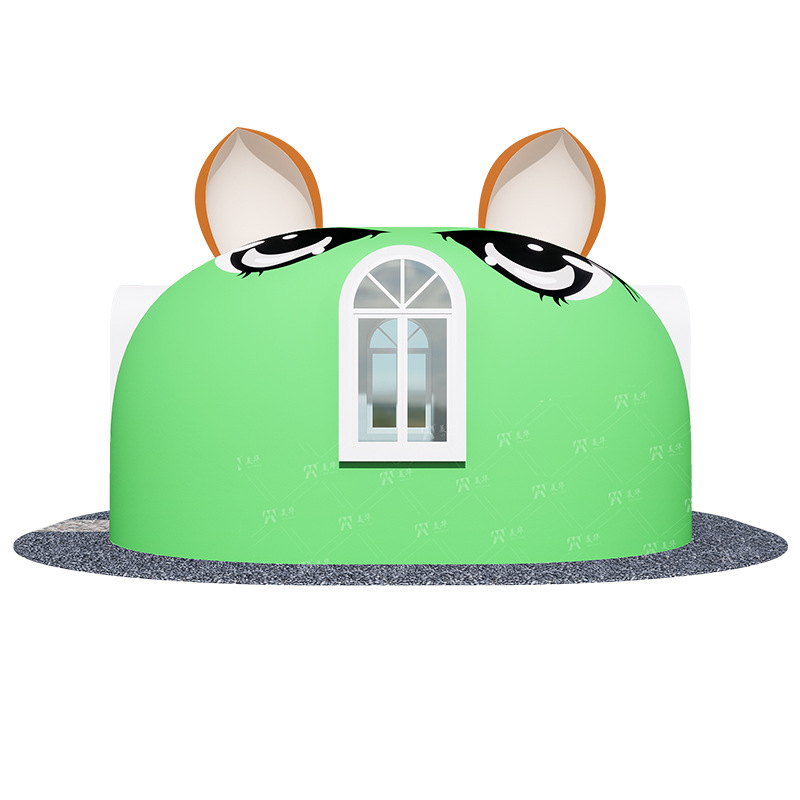 Área escénica camping eps burbuja casa ensamblada módulo de dibujos animados casa de aislamiento cápsula de alojamiento residencial fábrica de casa móvil