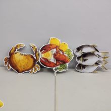 写真背胶裱KT板双面雪弗板异性雕刻拍照手举牌道具展示展板